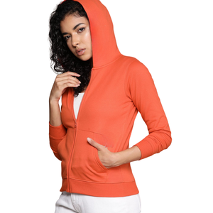 Sudadera de mujer Algodón Manga larga Cuello redondo Casual Pullover OEM Factory Bulk Supply - Product Image 5
