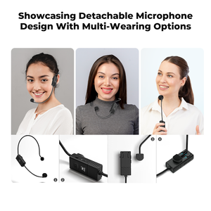WinBridge S91 Système de sonorisation portable Haut-parleur 30W 2 microphones à main sans fil 5V USB-Chargement AUX Music Play Amplificateur vocal - Product Image 3