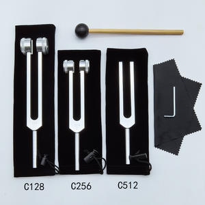 Ensemble de diapasons en acier inoxydable de qualité supérieure, thérapie de guérison, 128 Hz, 256 Hz, 512 Hz, instrument de thérapie médicale de haute qualité, vente en gros, nouveauté 2025 - Product Image 5