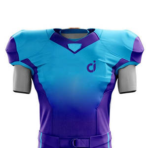 Uniforme de football américain sur mesure de haute qualité, respirant, best-seller - Product Image 2