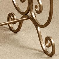 Porte-serviettes et porte-chaussons sur pied en métal doré antique Esmeralda, style européen, pour salle de bain et vêtements - Écologique et multifonctionnel