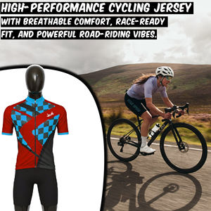 Maillot de cyclisme pour homme personnalisé avec impression par sublimation, coupe-vent, antibactérien, séchage rapide, écologique, respirant, manches longues - Product Image 3