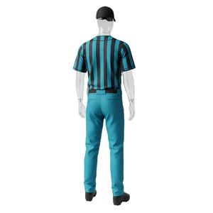 ชุดยูนิฟอร์มเบสบอลทีม OEM แบบกำหนดเอง พร้อมโลโก้ เสื้อเจอร์ซีย์และกางเกงแบบซับลิเมชั่น ชุดเต็มสำหรับสโมสร - Product Image 2