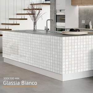 Moderno 300x300mm Cerámica Antideslizante Metro Azulejos de pared interior Resistente al ácido Baño Cocina Piscina Adhesivo fácil 5 años - Product Image 2