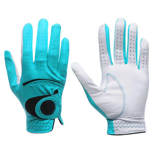 Haute qualité peau de mouton 100% cuir Logo personnalisé gant de Golf Pro golfeurs gant hommes gaucher Durable Cabretta cuir - Product Image 6