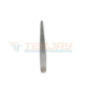 Pinzas Profesionales para Cejas de Acero Inoxidable con Punta Recta |   Pinzas de Precisión para Depilación |   Herramienta de Belleza de Marca Privada OEM - Product Image 2