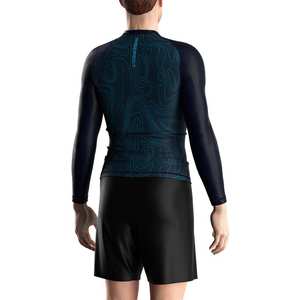 Camiseta Rash Guard Personalizada para Hombre - Fabricante con Impresión - Product Image 6