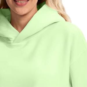 Sudadera Larga de Felpa para Mujer, Proveedor Profesional, Invierno, Talla Grande, Material Suave y Cómodo, Ajuste Holgado Informal, Logotipo Frontal - Product Image 3