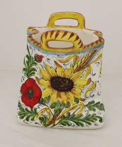 Porte-ustensiles en céramique écologique de haute qualité |   Support de rangement pour cuillères et spatules de cuisine |   Comptoir minimaliste compatible lave-vaisselle - Product Image 3