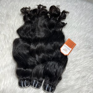 Vente Flash Paquets de Cheveux de Trame Noir Naturel Prix de Gros Grand Stock Top Qualité Cuticule Alignée 100% Extensions de Cheveux Humains - Product Image 3