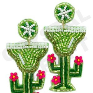 Pendientes colgantes de moda especial para fiestas de arcoíris, recién llegados, cuentas hechas a mano transfronterizas, lentejuelas dulces, creativos de moda - Product Image 5