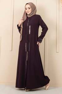 Robe Abaya d'été pour femmes, nouvelle saison, Kaftan, tunique, dubaï, mode musulmane, turque, robes islamiques - Product Image 6