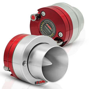 5Core Super Tweeter 1 Inch Neodymium 300W Compression Titanium Bullet Tweeters w Aluminum <b>Frame</b> 2-16kHz Frequency Range - Product Image 1
