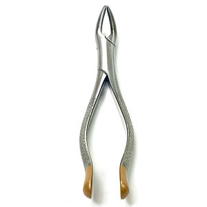 Fórceps de extracción de dientes de acero manual de alta resistencia con impresión de logotipo personalizado, superventas, instrumentos quirúrgicos dentales, calidad de exportación - Product Image 3