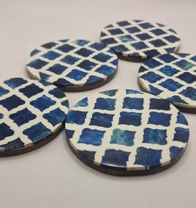 ถาดรองแก้วทำจากช่างฝีมือสำหรับถ้วยกาแฟแก้วและอุปกรณ์เสริมสำหรับบาร์ - Product Image 1