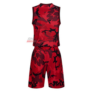 Uniforme de basket-ball sur mesure pour hommes dernière conception de vêtements de sport pour la saison de basket-ball d'été - Product Image 3