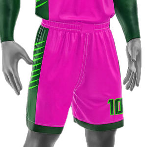 Ensembles d'uniformes de basket-ball respirants à séchage rapide pour adultes avec logo imprimé-Maillots et shorts - Product Image 3