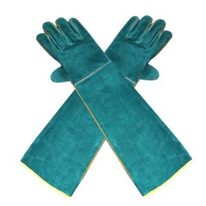 1 Par de Guantes Protectores para Manipulación de Reptiles, Guantes Extra Largos para Serpientes y Lagartos de GREEN SWIFT INDUSTRIES - Product Image 1