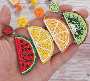 Bijoux perlés sur mesure, boucles d'oreilles multi-perles pour femmes, bijoux de fête festifs au meilleur prix, boucles d'oreilles perlées - Product Image 1