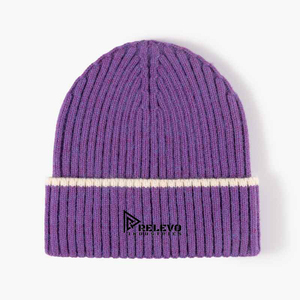 Gorros de Punto Lisos al por Mayor, 180 g/m², de Alta Calidad, Color Sólido, Unisex, para Otoño e Invierno, Cálidos para Exteriores, con Bordado 3D, 100% Acrílico, en Oferta - Product Image 2