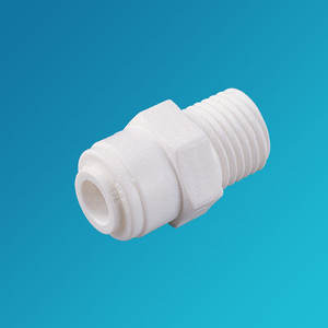 Conector de Empuje Manual de Plástico para Filtro de Agua, Materiales de Alta Calidad, Caudal <500 GPH, Comercial - Product Image 1