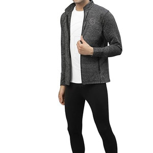 <b>Long</b> Sleeves Stand Collar Front Logo High Quality Winter <b>Men</b> Sports <b>Jacket</b> Quick Dry Eco-Friendly Breathable Adult Size FINA - Product Image 2