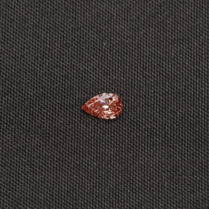 2.00 CT poire coupe lâche laboratoire cultivé CVD diamant bijoux exquis en couleur rose fantaisie avec diamant certifié - Product Image 1