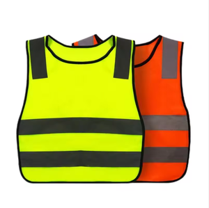Chaleco Reflectante Infantil con Logotipo Personalizado - Chaleco de Seguridad Transpirable de Alta Visibilidad para Niños - Product Image 1