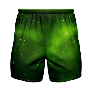 Shorts de sport personnalisés en mesh imprimé, imperméables, respirants, à séchage rapide, anti-UV, avec taille élastique, pour le football et la rugby. - Product Image 5