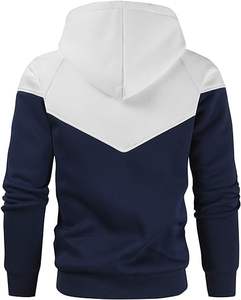 Sweat à capuche vierge personnalisé pour hommes avec poche plate en coton épais sweats unisexes vêtements logo personnalisé surdimensionné épais sweats à capuche pour hommes - Product Image 3