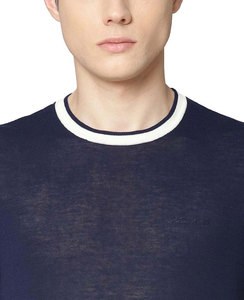 เสื้อยืดผู้ชายสไตล์ใหม่ ขายส่ง ผ้าฝ้าย 100% ทรงหลวม คอโอ ระบายอากาศดี มีไซส์ใหญ่ จากปากีสถาน - Product Image 3