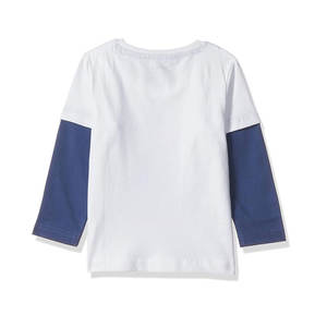 Camiseta informal de manga larga de doble capa para hombre, camisa de manga larga de doble capa con logotipo personalizado de alta calidad - Product Image 2