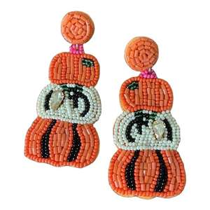 Pendientes de cuentas hechos a mano, joyería de moda para mujer a precio económico - Product Image 6