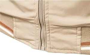 Best Price Comfortable Breathable <b>Men's</b> Bomber <b>Jacket</b> Private Label Stand Collar with Hooded <b>Light</b> Fabric for Outdoor Winter Use - Product Image 2