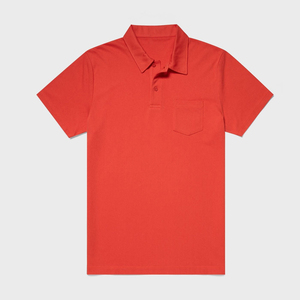 Polo homme personnalisé OEM, nouveau, séchage rapide, 100% coton, logo brodé, imprimé, élégant, fabriqué au Bangladesh. - Product Image 5