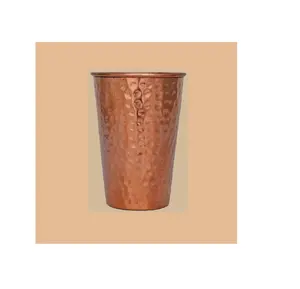Classic Theme Outside Copper Inside Nickel Plated Tumbler Moscow Mule Mugs Copper Tumbler Cups pure copper glass