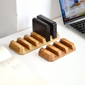 Supporto in legno accessori da uomo Designer fotografo portatile <span class=keywords><strong>esterno</strong></span> 3 Hard disk porta bevande uso scrivania in piedi set regalo - Product Image 6