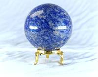 Esfera de Sodalita Azul ASY CRYSTAL EXPORT al por Mayor, de Alta Calidad, para Sanación Energética, Pulida, Estilo Feng Shui, Decoración