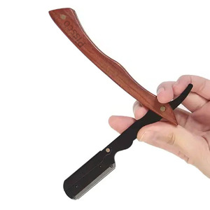 Navajas de afeitar de alta calidad para salón, navaja de barbero de filo recto fabricada por Pissco Pakistán - Product Image 4