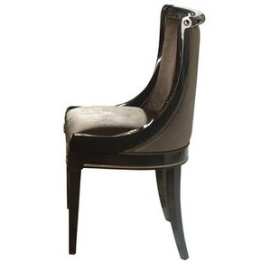 Meubles de salle à manger classiques traditionnels de luxe, table à manger réglable en marbre et bois massif, ensemble de 6 places pour la maison, l'hôtel, l'appartement - Product Image 4