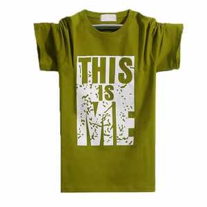 Usine directement 100% coton 160 Gsm sérigraphie personnalisée logo graphique col rond respirant été hommes T-shirt - Product Image 3