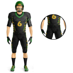 Venta al por mayor de uniformes de fútbol americano, camisetas con logotipo personalizado, ropa deportiva OEM, ODM, ropa deportiva, suministro de fábrica - Product Image 5