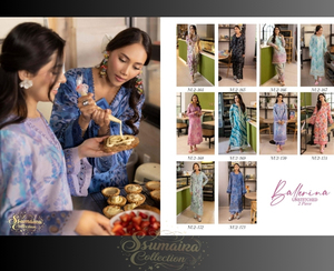 Ssumaira's NUREH lujo impreso Chickenkari bordado césped colección 2025 indio pakistaní fiesta desgaste 2 piezas Formal Salwar - Product Image 6