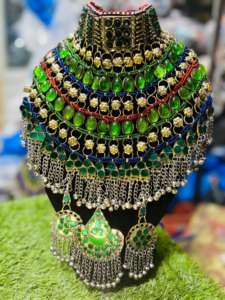 High Quality Handmade Customized Beautiful Design Afghani Vintage Jewelry for Adults Wholesale Price Afghan <b>Jewellery</b> <b>Sets</b> <b>Women</b> - Product Image 4