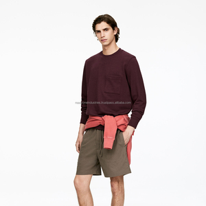 Otoño primavera hombres alta calidad 500 Gsm Baggy Pullover Hoodie Ajuste de gran tamaño en relieve hombro caído poliéster/algodón invierno - Product Image 4