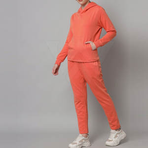 Servicio de OEM Venta caliente Mujeres Chándales Precio barato Mujeres Chándal Nueva llegada Mujeres Chándal de algodón - Product Image 4