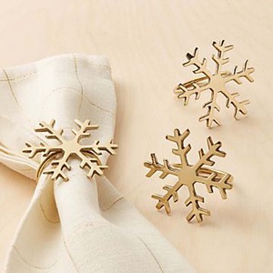 Anillo con forma de cinco hojas para servilletas, hebilla de cinco hojas chapada en oro, para Navidad, restaurante, boda, cafetería, decoraciones - Product Image 6