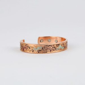 Dernière conception de bracelets en cuivre indien pour femmes disponibles en vrac quantité pour l'exportation de fournisseur indien - Product Image 3