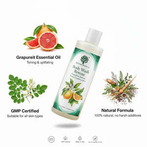 Gel de Ducha Tonificante de Pomelo Retone 500ml, Fórmula Natural con Aroma a Leche, Italia, RedMoringa, OEM, Marca Privada - Product Image 3