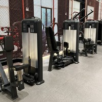 Máquina de Gimnasio de Alta Calidad para Entrenamiento de Fuerza 2026, Máquina de Polea con Carga de Pesas para Ejercicios de Pecho y Espalda, para Uso Comercial